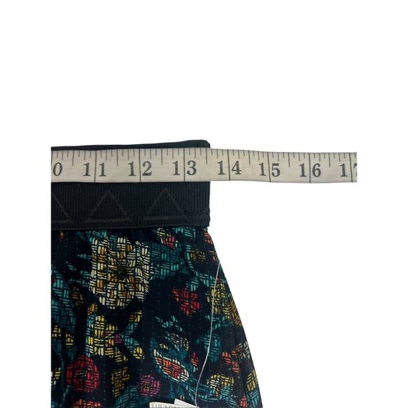 LuLaRoe Lola Women's Black Floral Shear Skirt - Picture 3 of 7